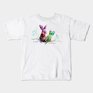 Sir Twiddledee And Little Lord Chiwowow Kids T-Shirt